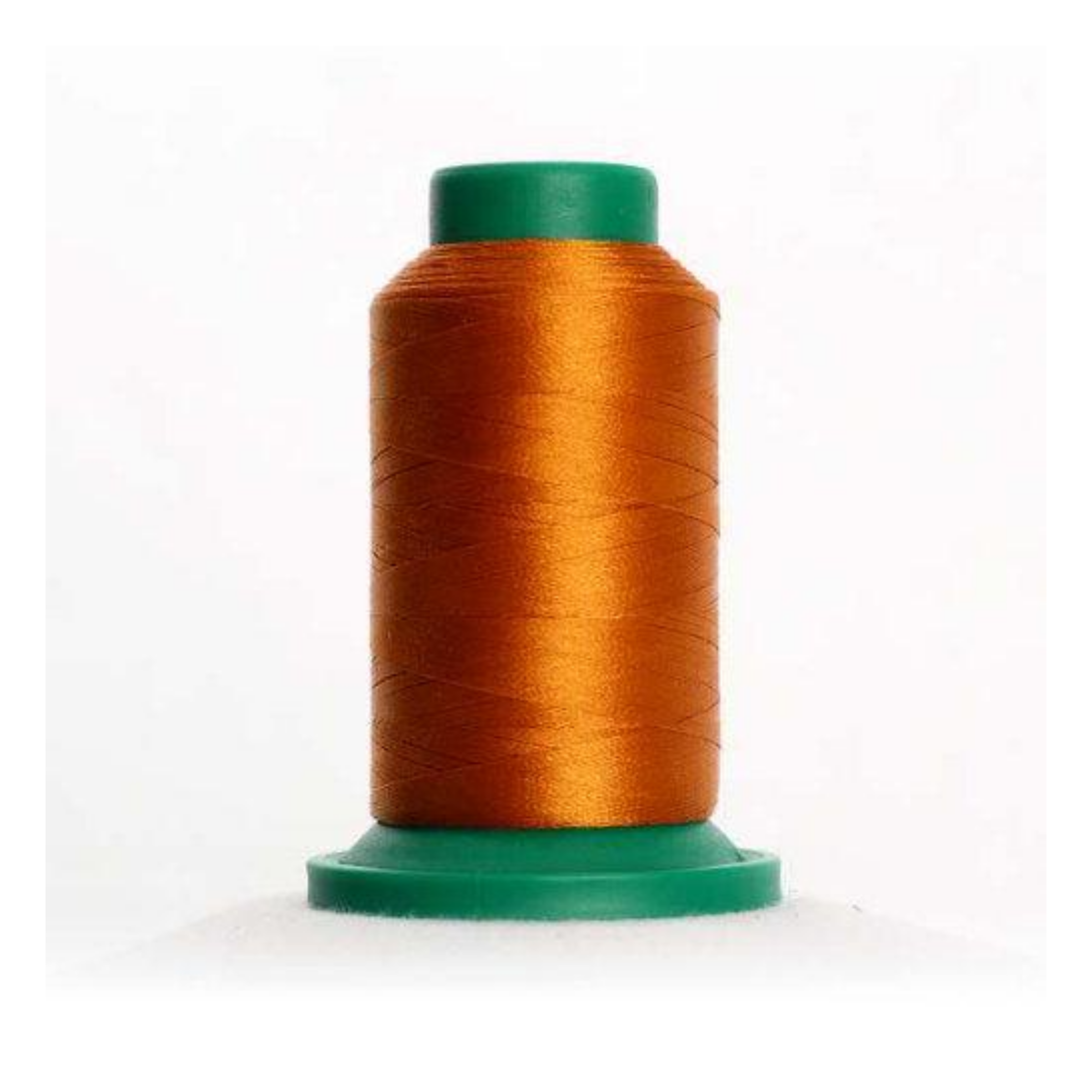 Isacord 2922-0940 Autumn Leaf 40wt polyester embroidery thread on a 1000m spool in a warm golden orange fall tone for machine embroidery