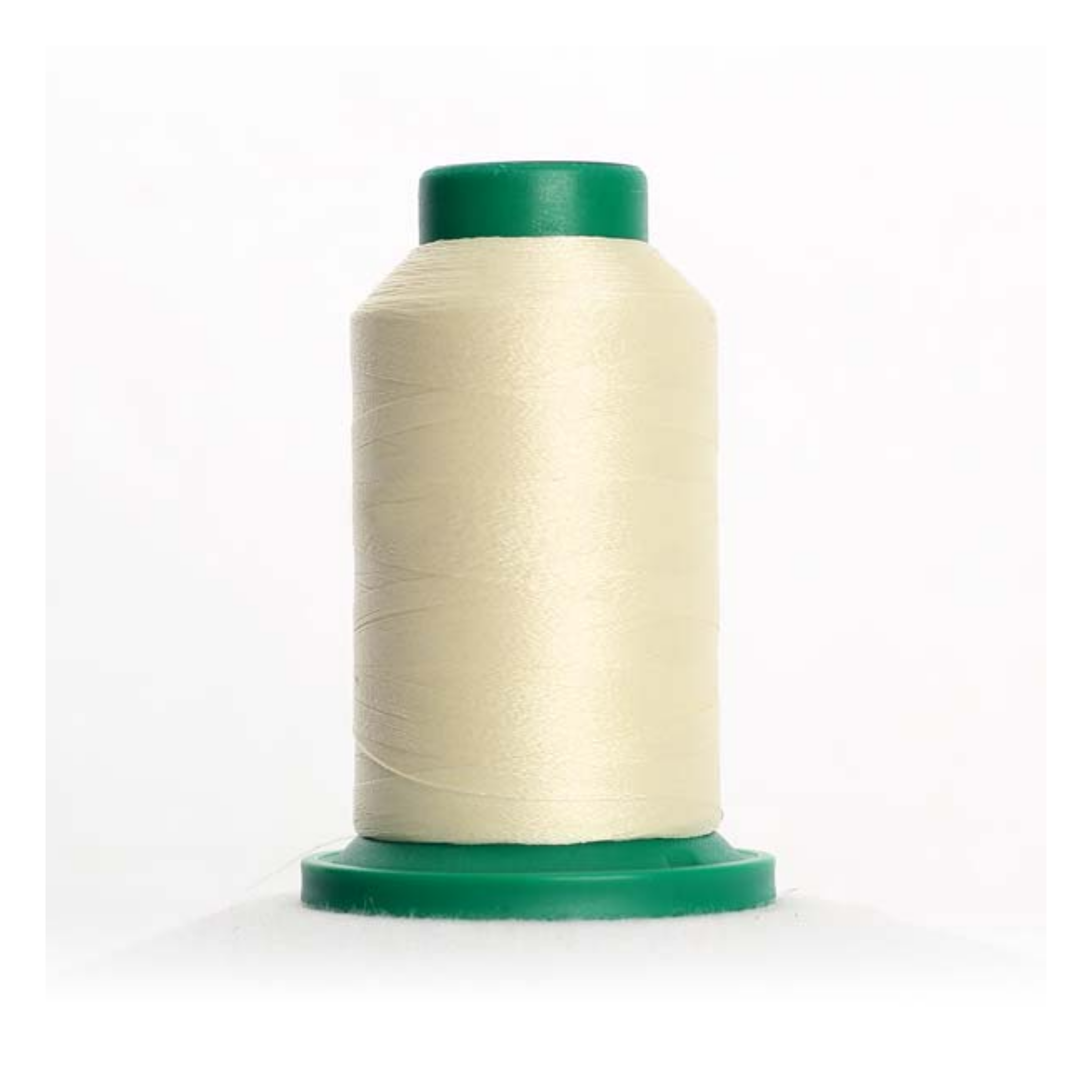 Isacord 2922-0970 Linen 40wt polyester embroidery thread on a 1000m spool in a soft off-white cream neutral shade for machine embroidery