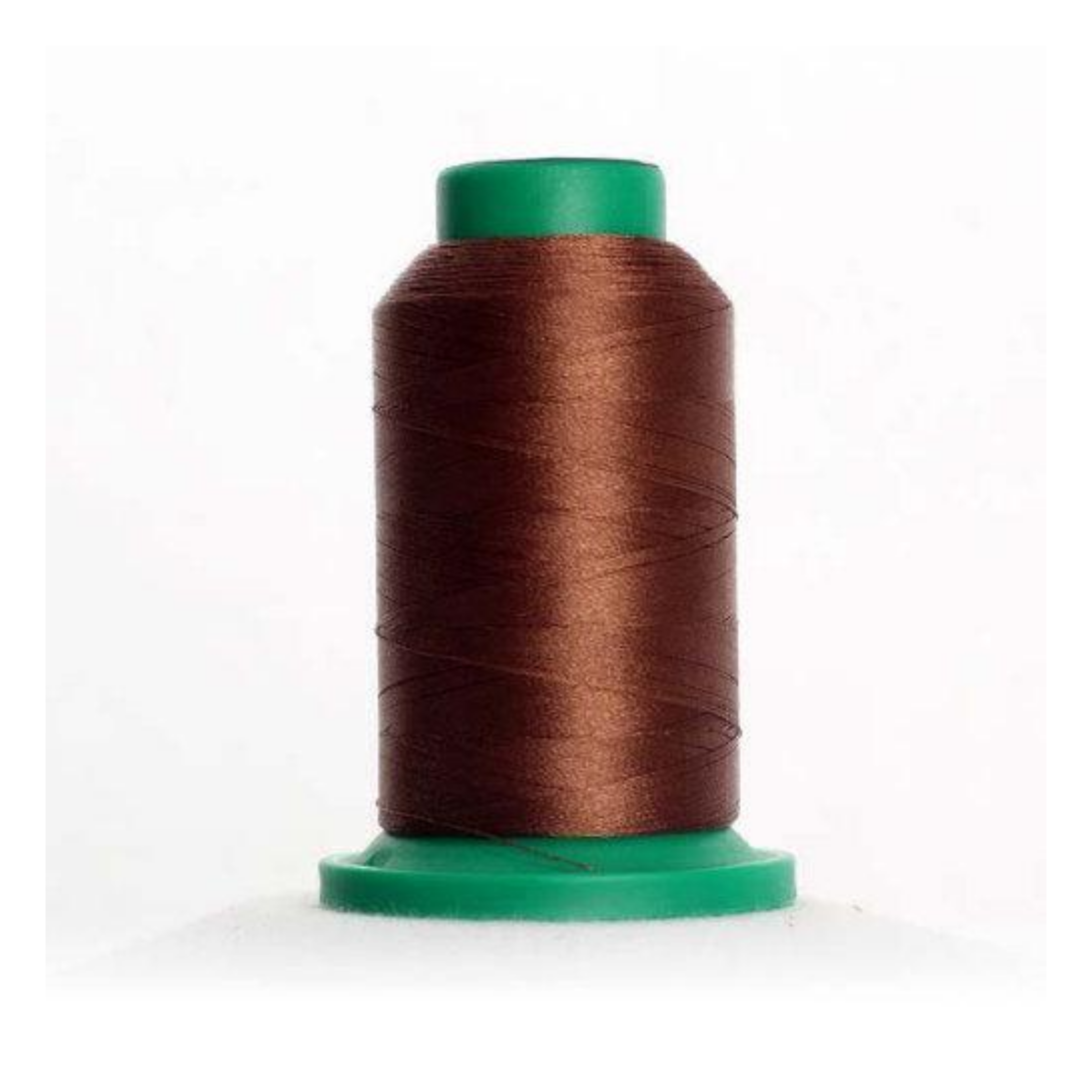 Isacord 2922-1055 Bark 40wt polyester embroidery thread on a 1000m spool in a deep dark brown shade for machine embroidery