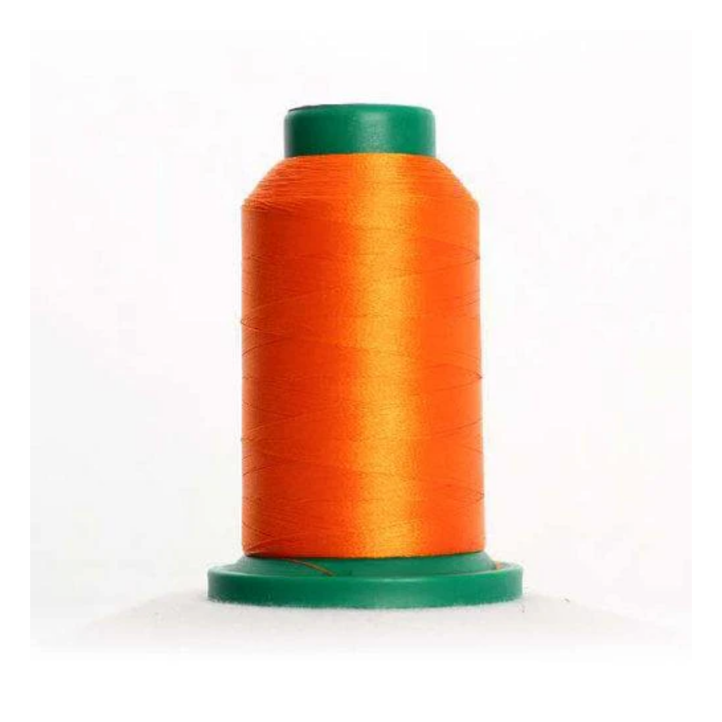 Isacord 2922-1102 Pumpkin 40wt polyester embroidery thread on a 1000m spool in a warm orange shade for machine embroidery