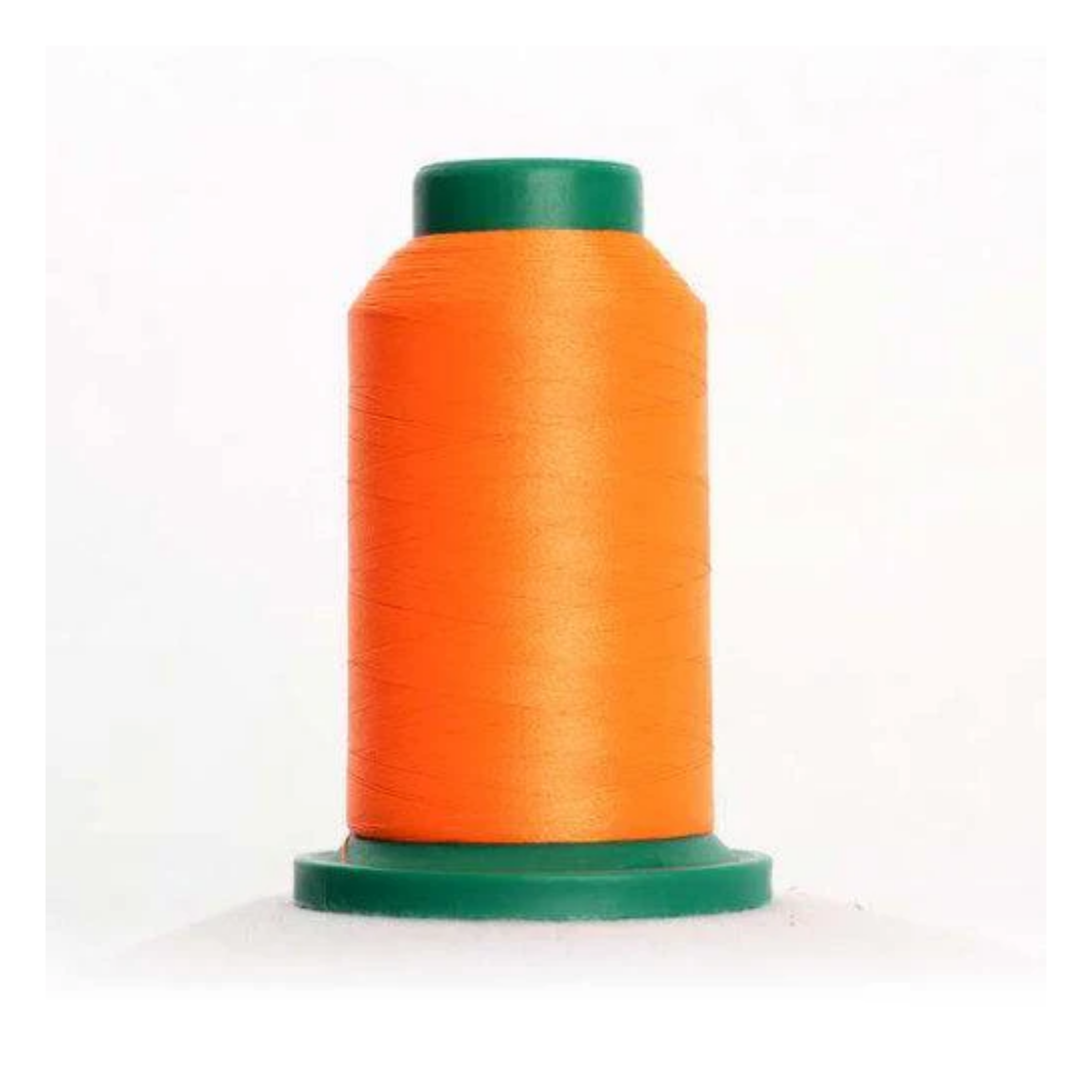 Isacord 2922-1106 Orange 40wt polyester embroidery thread on a 1000m spool in a classic mid-tone orange shade for machine embroidery