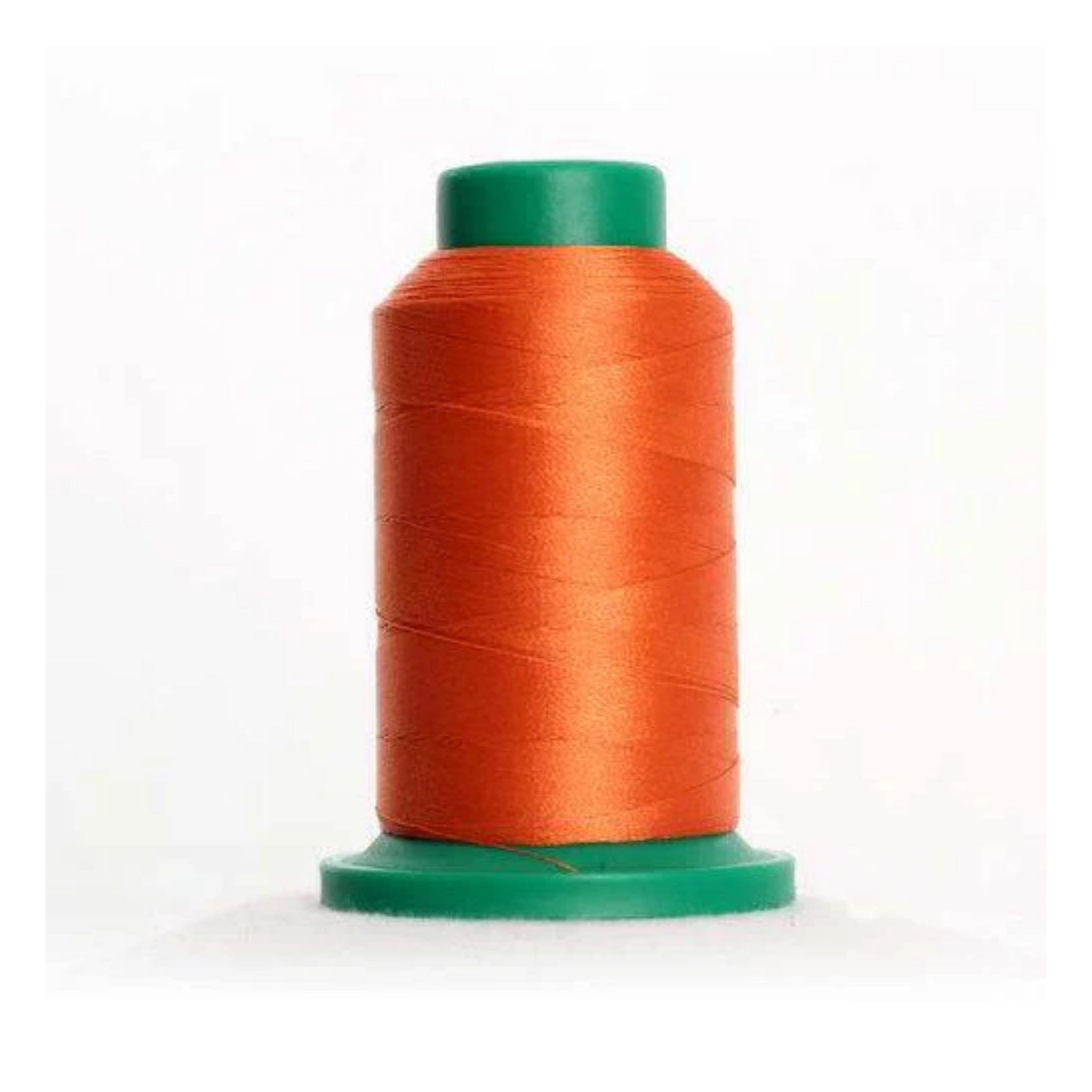 Isacord 2922-1114 Clay 40wt polyester embroidery thread on a 1000m spool in a warm terracotta orange-brown shade for machine embroidery