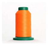 Isacord 2922-1120 Sunset 40wt polyester embroidery thread on a 1000m spool in a warm golden-orange shade for machine embroidery