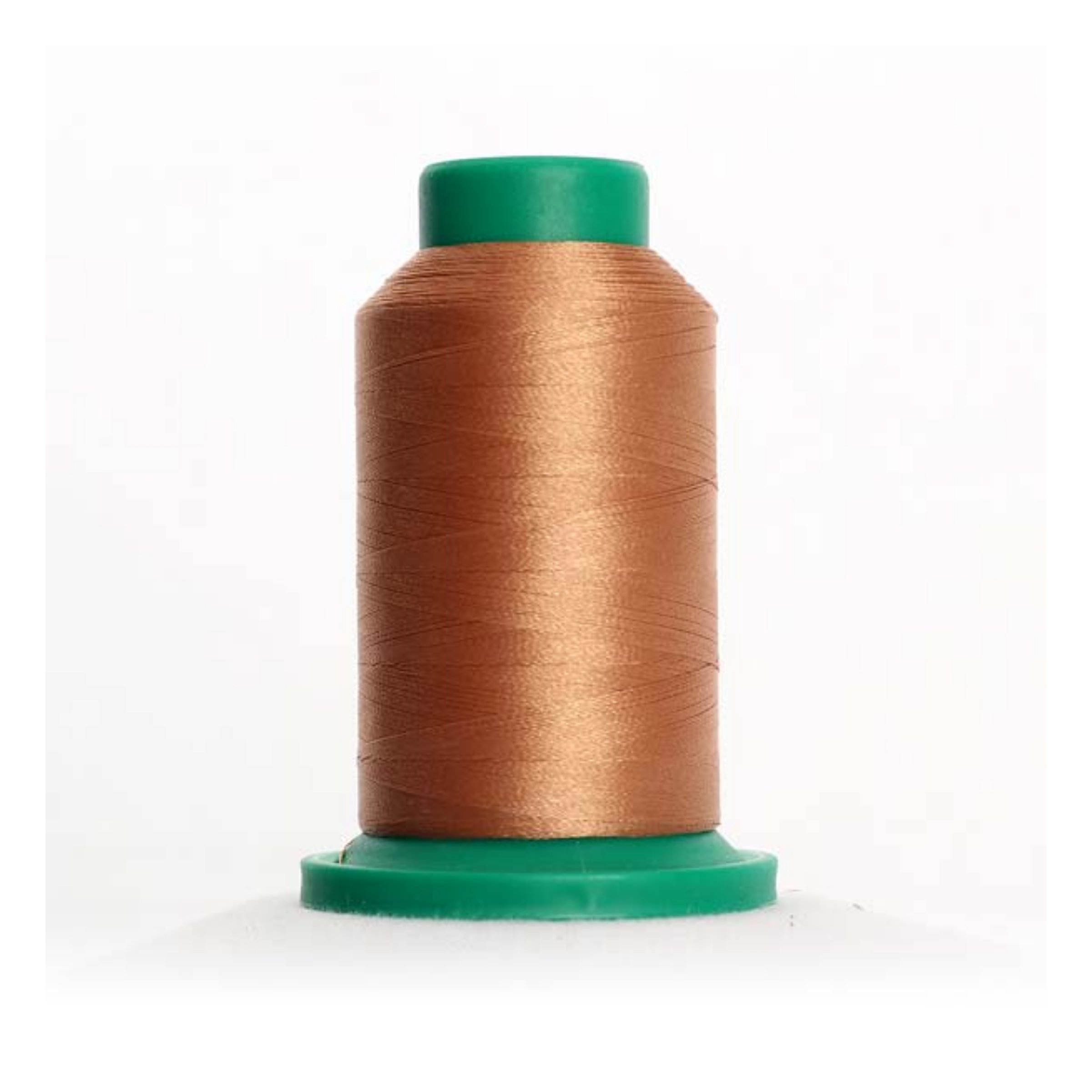 Isacord 2922-1133 Peru 40wt polyester embroidery thread on a 1000m spool in a warm dusty rose tan neutral shade for machine embroidery