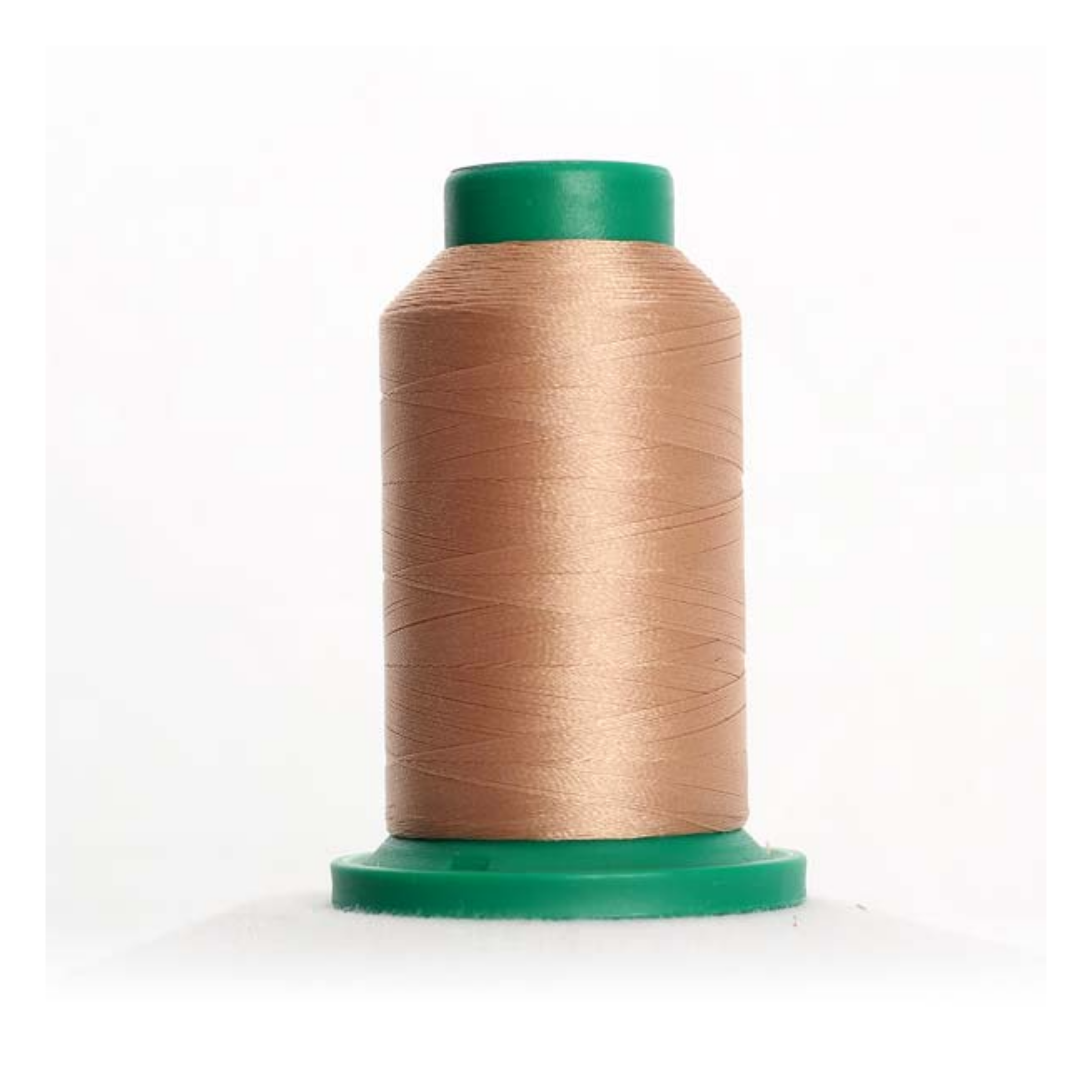 Isacord 2922-1141 Tan 40wt polyester embroidery thread on a 1000m spool in a warm beige-brown neutral shade for machine embroidery