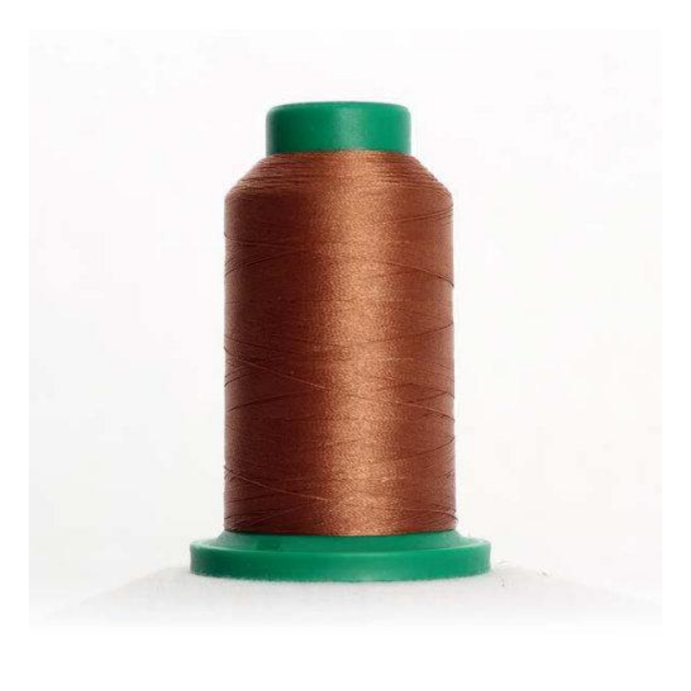 Isacord 2922-1154 Penny 40wt polyester embroidery thread on a 1000m spool in a warm medium brown shade for machine embroidery