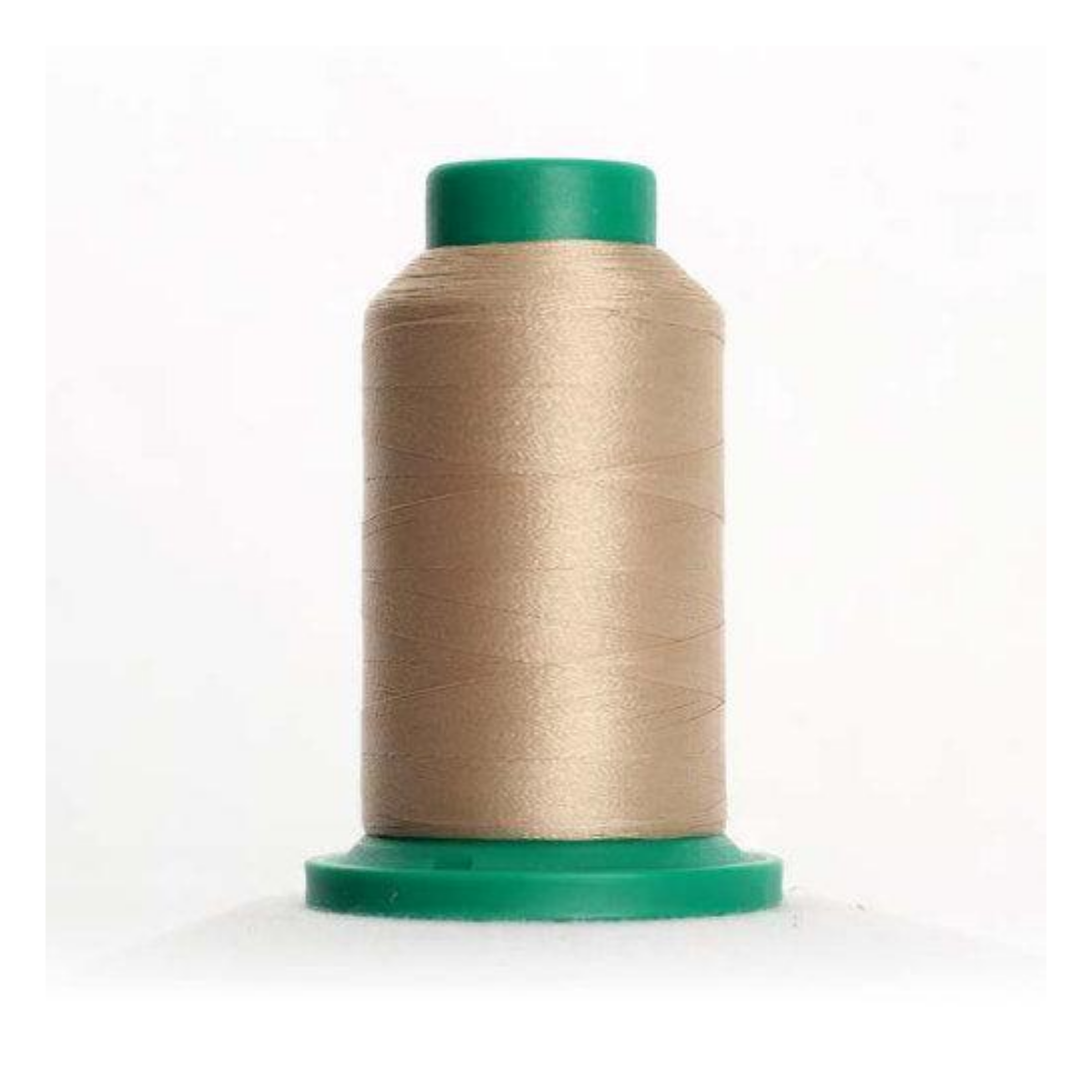 Isacord 2922-1161 Straw 40wt polyester embroidery thread on a 1000m spool in a light warm beige-yellow shade for machine embroidery