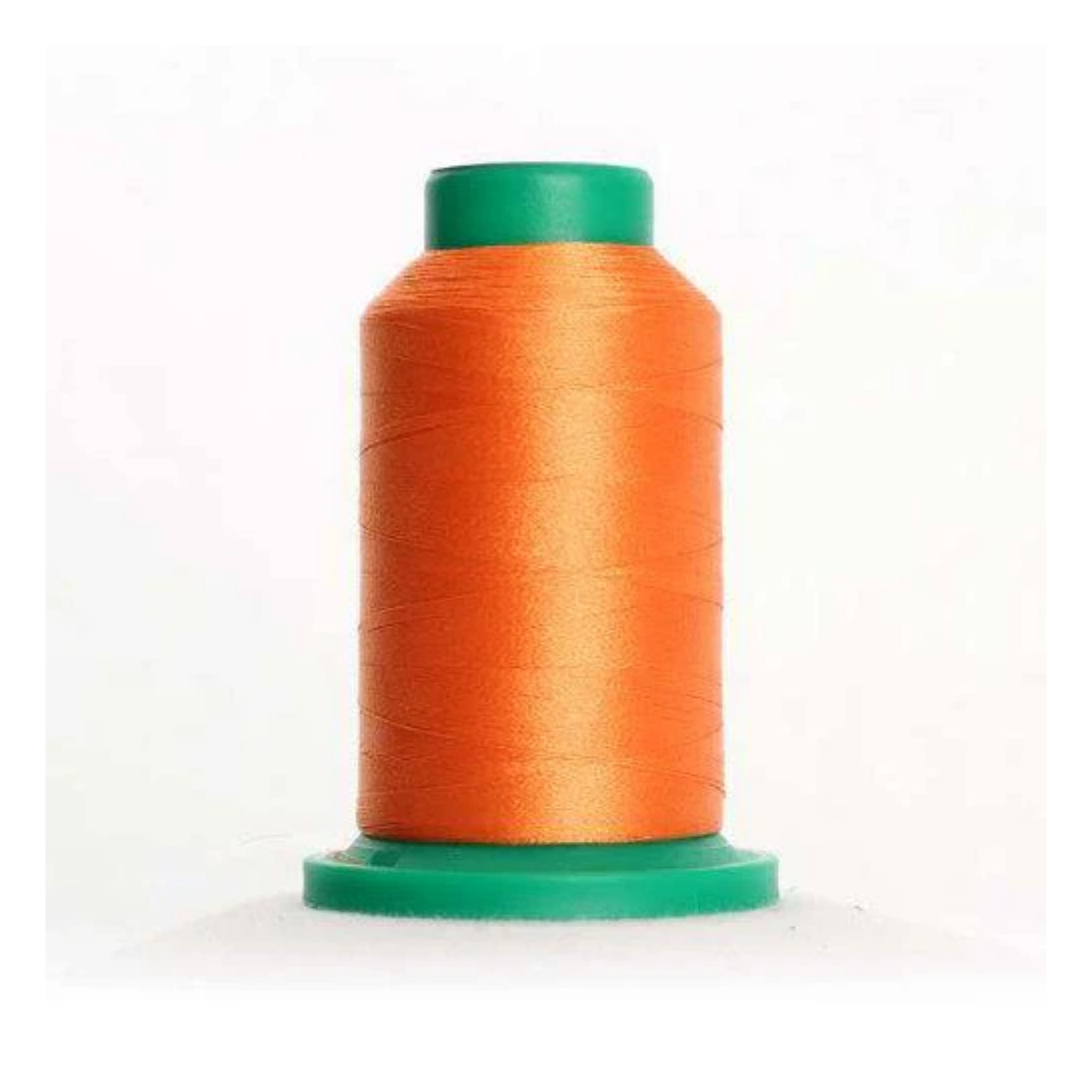 Isacord 2922-1220 Apricot 40wt polyester embroidery thread on a 1000m spool in a soft peach-orange shade for machine embroidery