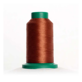 Isacord 2922-1233 Pony 40wt polyester embroidery thread on a 1000m spool in a warm medium brown shade for machine embroidery
