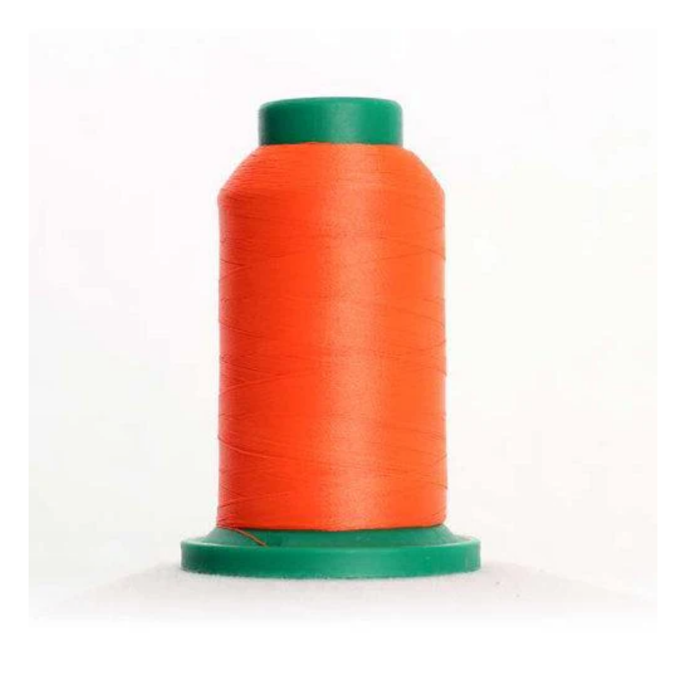 Isacord 2922-1306 Devil Red 40wt polyester embroidery thread on a 1000m spool in a bold bright red shade for machine embroidery