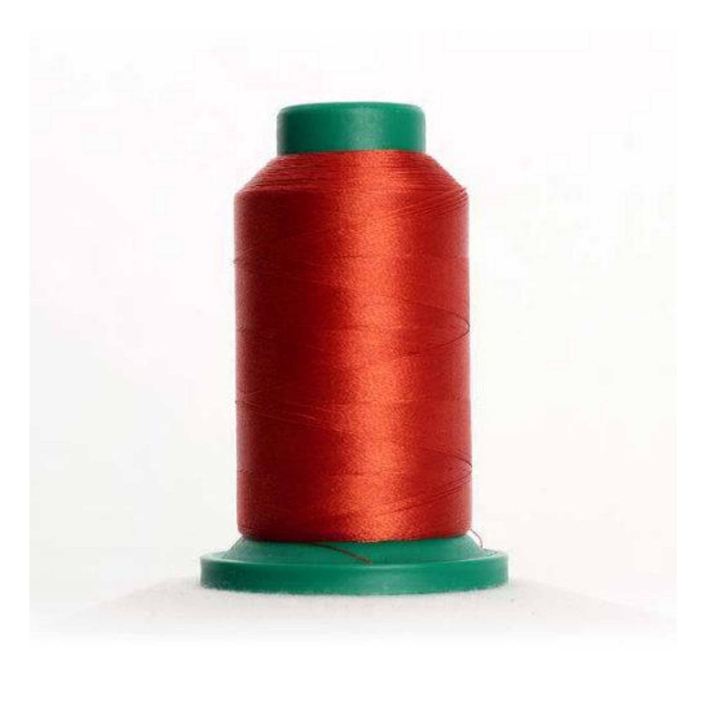 Isacord 2922-1312 Burnt Orange 40wt polyester embroidery thread on a 1000m spool in a deep earthy orange shade for machine embroidery