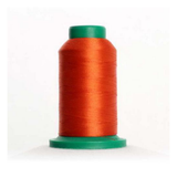Isacord 2922-1321 Dark Orange 40wt polyester embroidery thread for machine embroidery, appliqué, quilting, and decorative stitching projects.