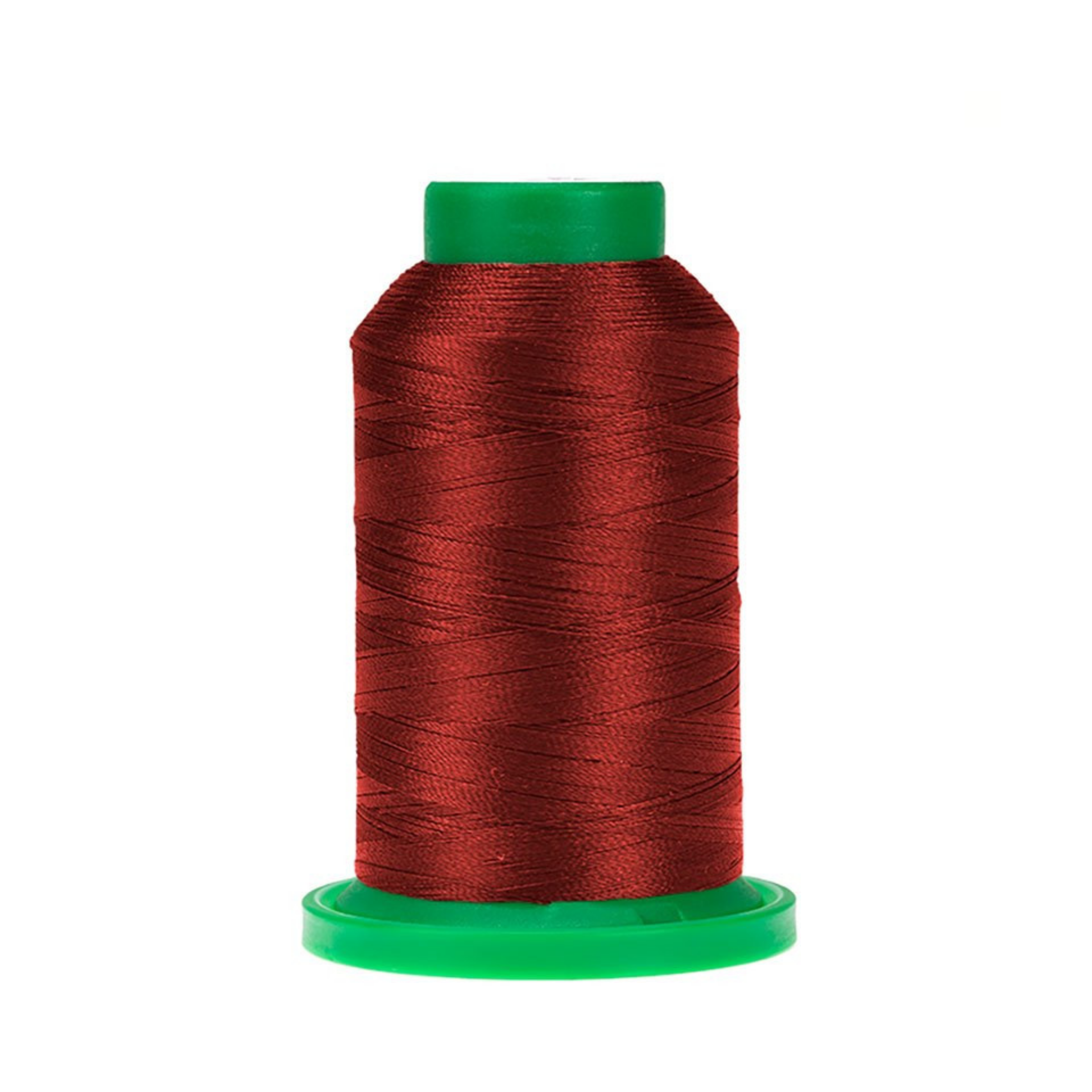 Isacord 2922-1335 Dark Rust 40wt polyester embroidery thread 1000m spool used for machine embroidery, quilting, appliqué, and decorative stitching.