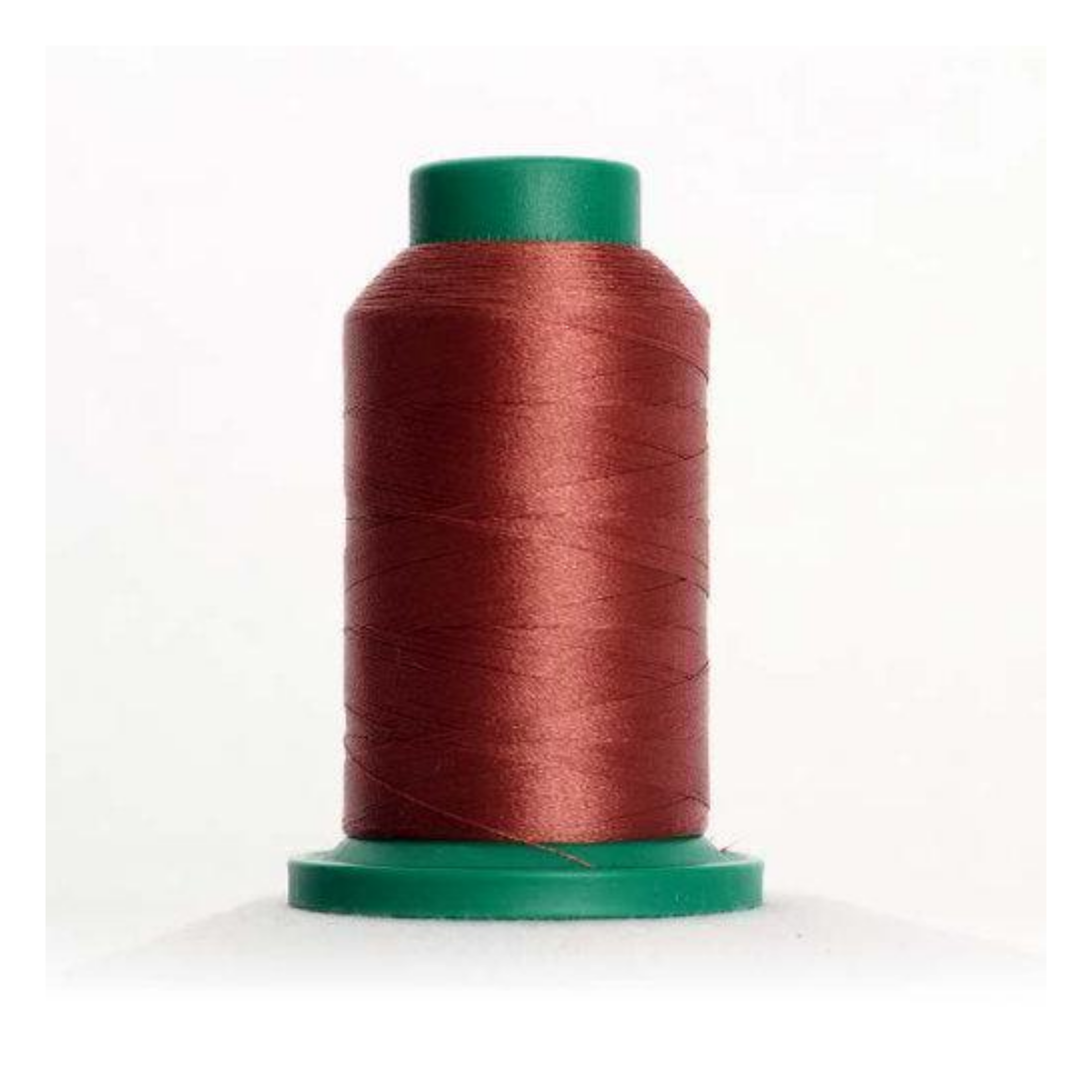 Isacord 2922-1543 Rusty Rose 40wt polyester embroidery thread on a 1000m spool for machine embroidery, quilting, and decorative stitching.