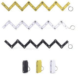 Mini Folding Ruler Keyring  KRL46 A
