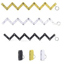 Mini Folding Ruler Keyring  KRL46 A