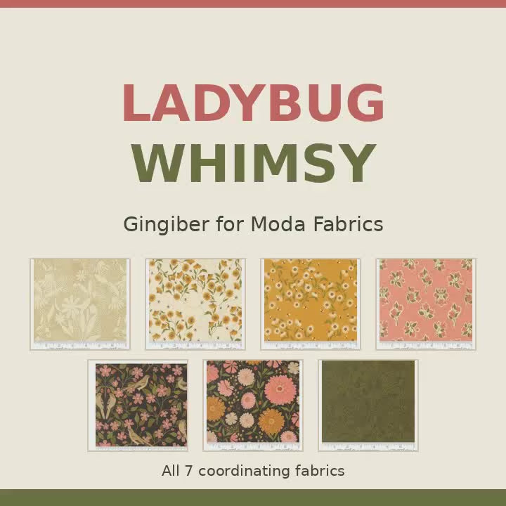 Ladybug Whimsy – Fabric Showcase