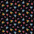 Fantasticats Digital Birds Black - Y4346-3