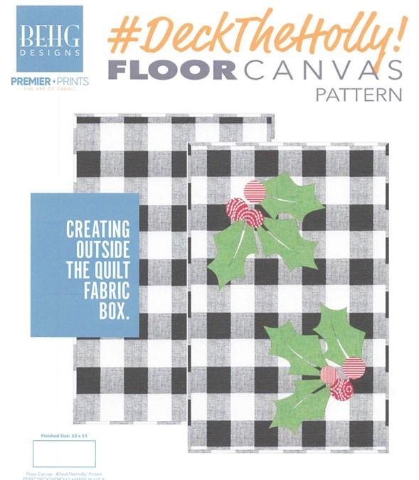 Holly Mat Kit and Pattern