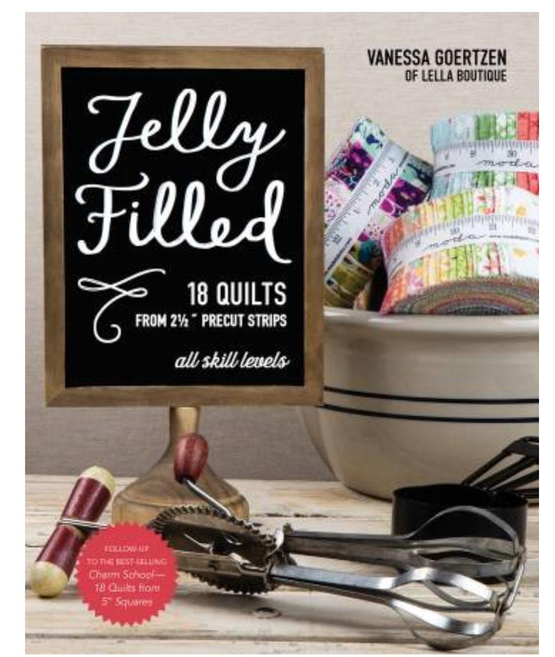 Jelly Filled 18 Quilts from  2.5'' Strips