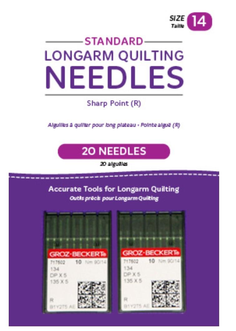HQ Longarm Needle Sharp  14/90  (R) - Pkg Of 20