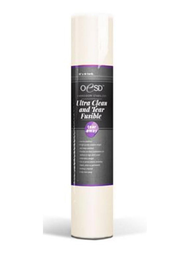 OESD Ultra Clean & Tear Away Fusible 15x10yd