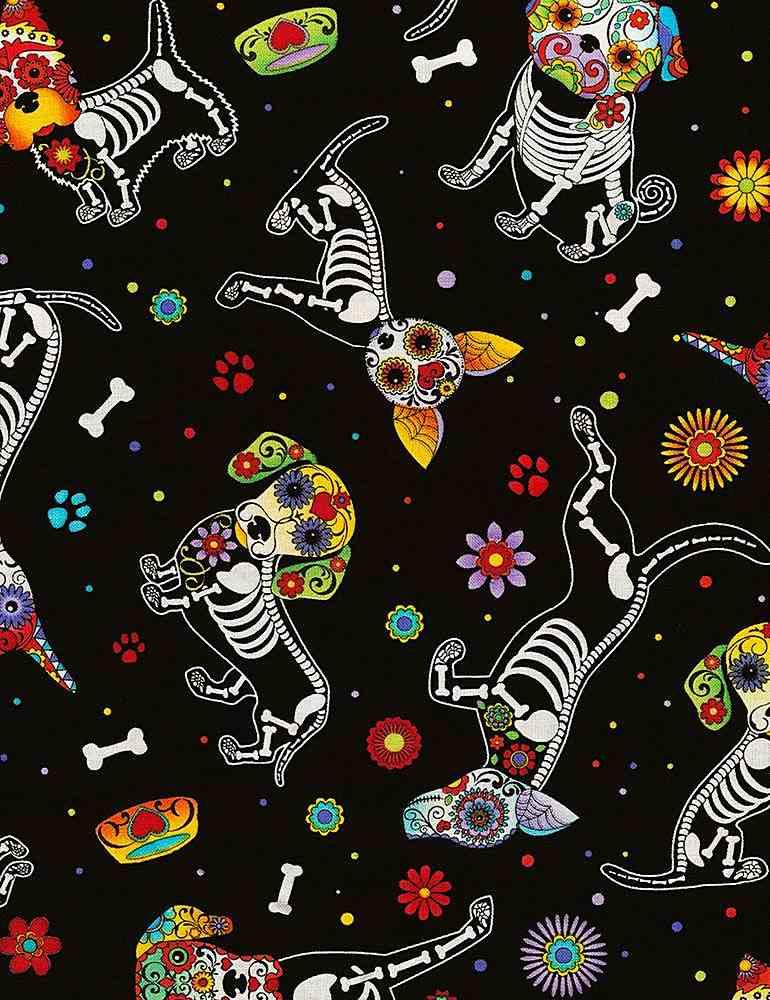 Southwest Day Of The Dead Dogs
