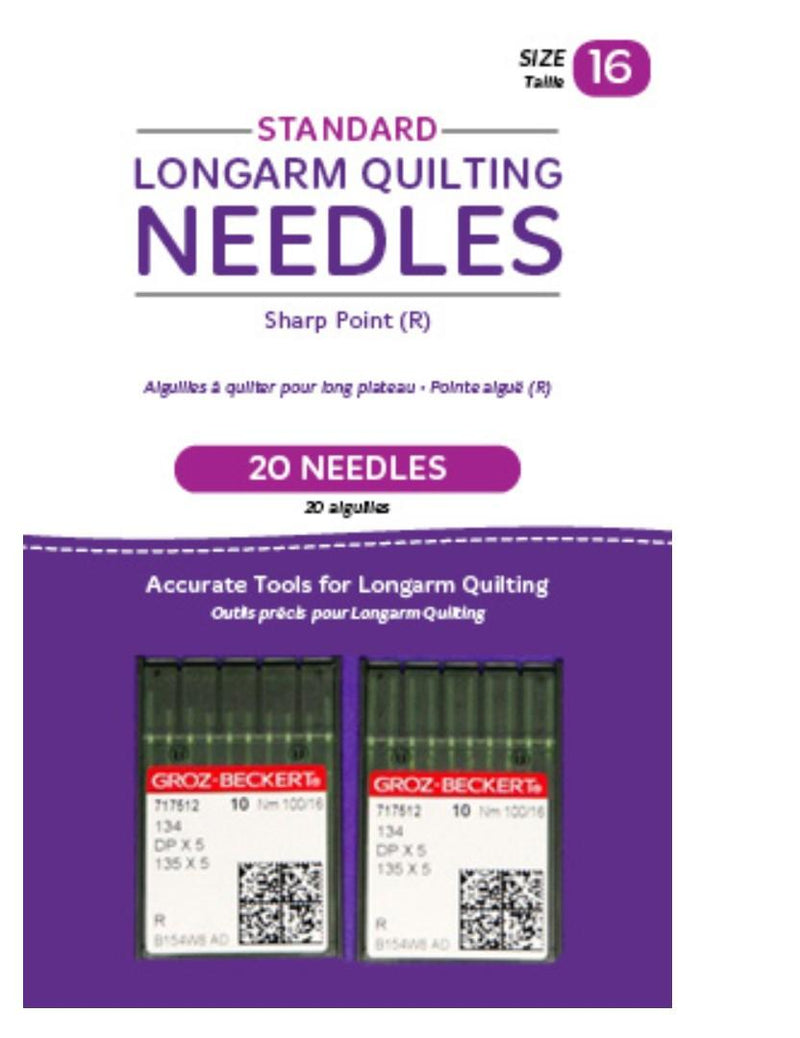 HQ Longarm Needle Sharp  16/100R - Pkg Of 20