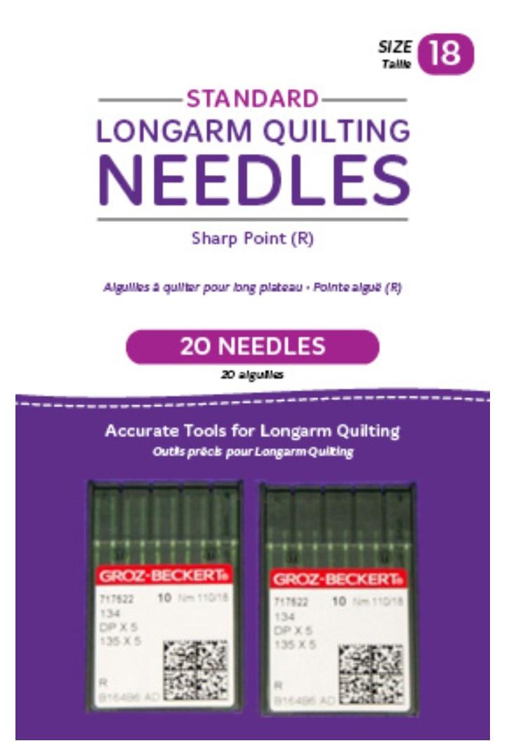 HQ Longarm Needle-Sharp   18/110R -Pkg Of 20
