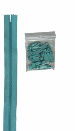 Zippers By The Yard, Turquoise ZIPYD-212