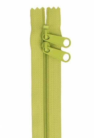 Zippers Handbag, 40" Double Slide Apple Green